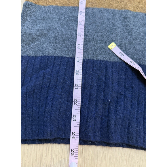Madewell Inland Striped Turtleneck Sweater in Coziest Yarn Size Large 2410 - Picture 8 of 10